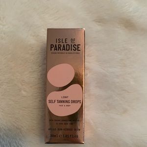 Isle of paradise self tanning drops- light. Brand new- never opened
